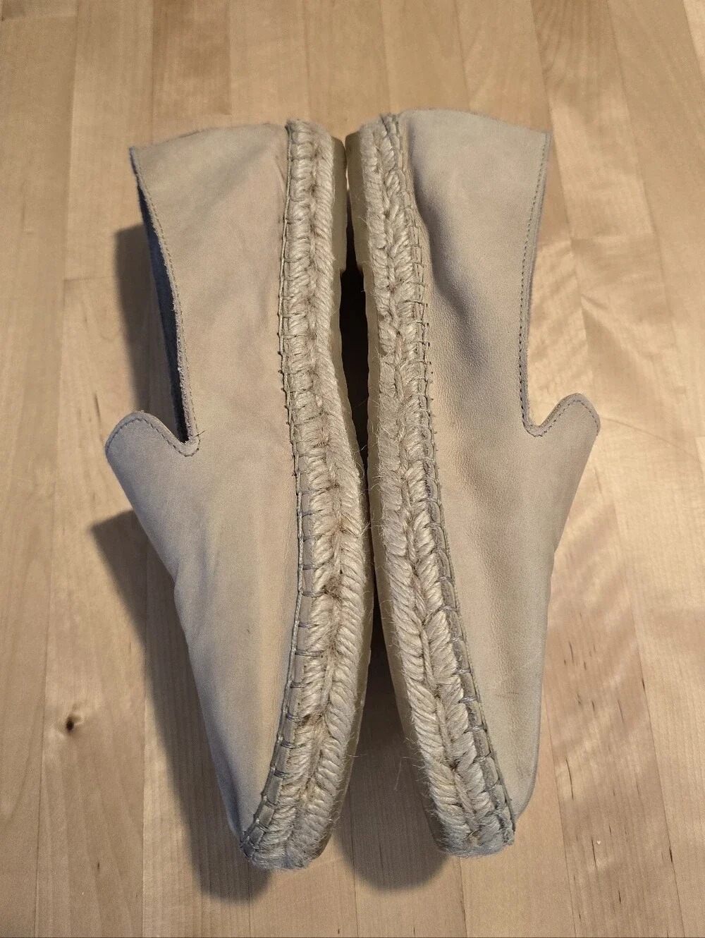 Free People Laurel Canyon Leather Espadrilles Size 40